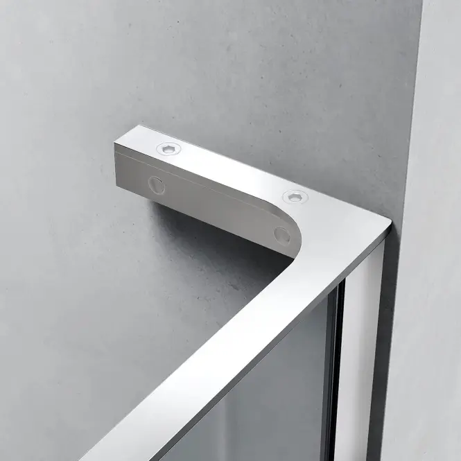 Zuhanyfal Walk-In Pik 90x195 króm,3