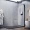 Zuhanyfal Walk-In Pik 90x195 black