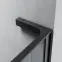 Zuhanyfal Walk-In Pik 90x195 black,3
