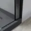 Zuhanyfal Walk-In Pik 90x195 black,4