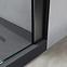 Zuhanyfal Walk-In Pik 90x195 black,4