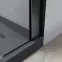 Zuhanyfal Walk-In Pik 100x195 black,4