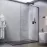 Zuhanyfal Walk-In Pik 120x195 black