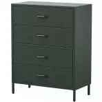 Komód Fém Carla Modern Bottle Green