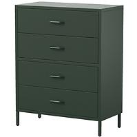 Komód Fém Carla Modern Bottle Green