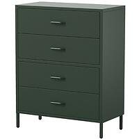 Komód Fém Carla Modern Bottle Green