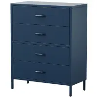 Komód Fém Carla Modern Dark Blue