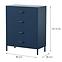 Komód Fém Carla Modern Dark Blue,2