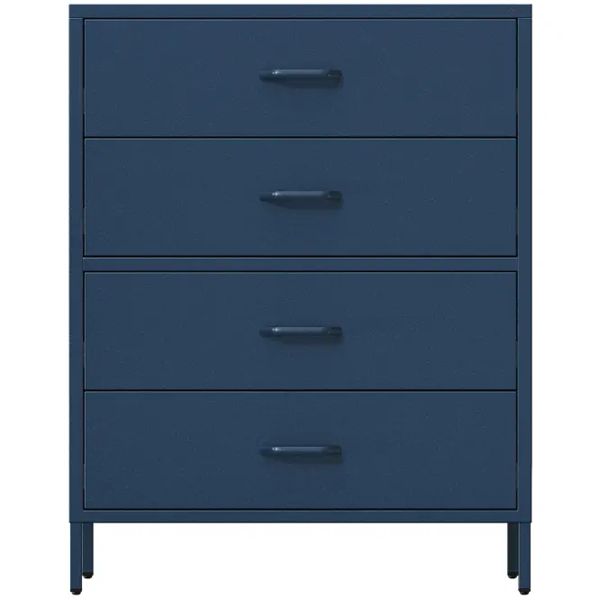 Komód Fém Carla Modern Dark Blue