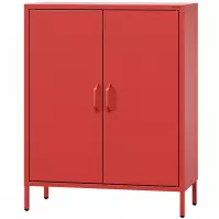 Komód Fém Vito Modern Red