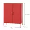 Komód Fém Vito Modern Red,2