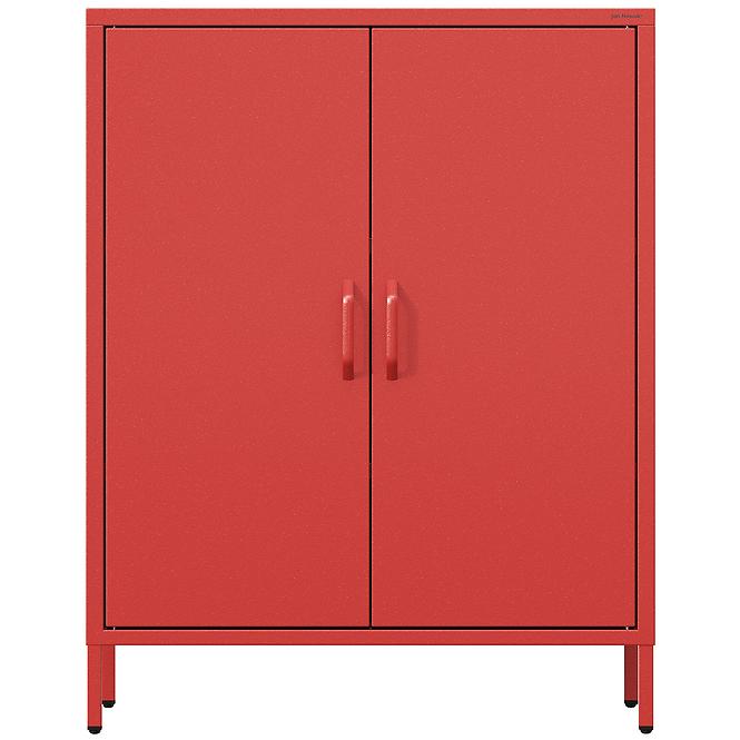 Komód Fém Vito Modern Red