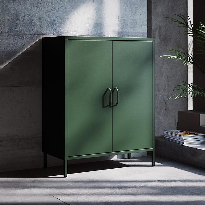 Komód Fém Vito Modern Bottle Green
