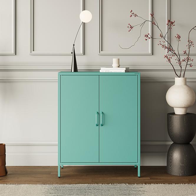 Komód Fém Vito Modern Sea Green