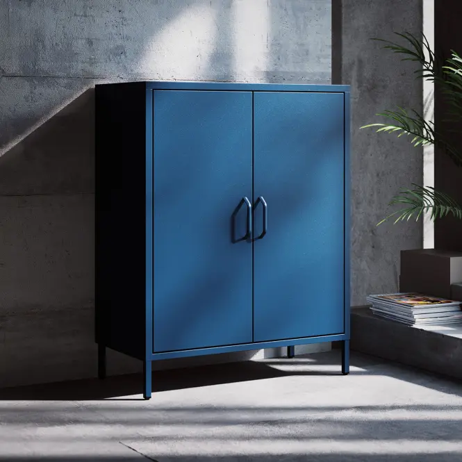 Komód Fém Vito Modern Dark Blue,5