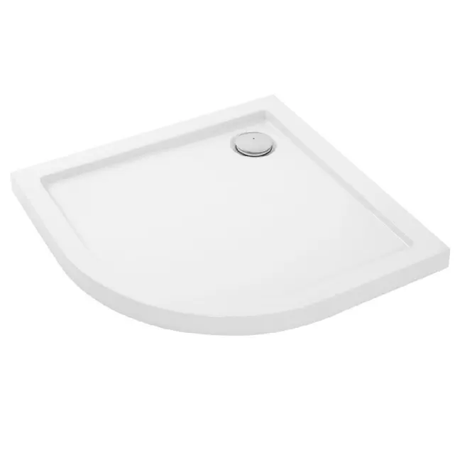 FÉLKÖR ZUHANYTÁLCA LOOK WHITE 90X90 K7907