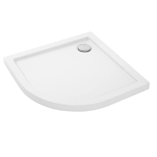 FÉLKÖR ZUHANYTÁLCA LOOK WHITE 90X90 K7907