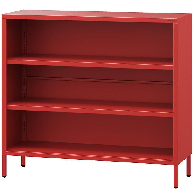 Regál Fém Rövidi Luca Modern Red