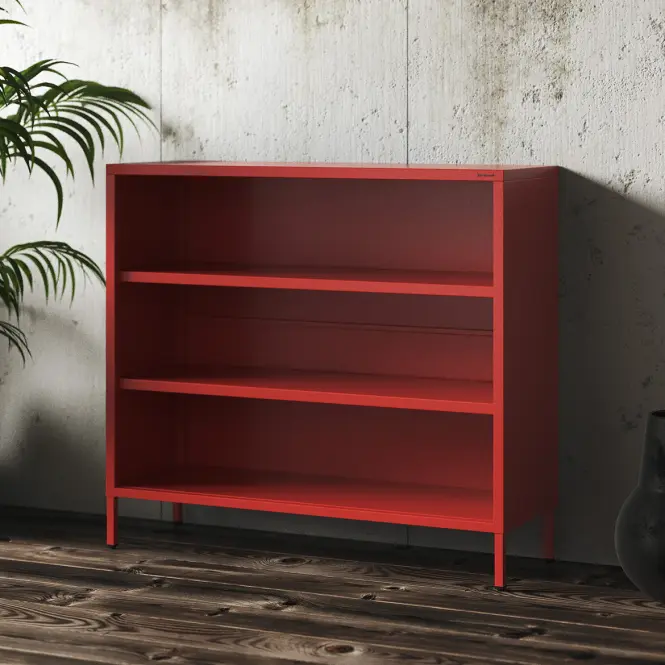 Regál Fém Rövidi Luca Modern Red