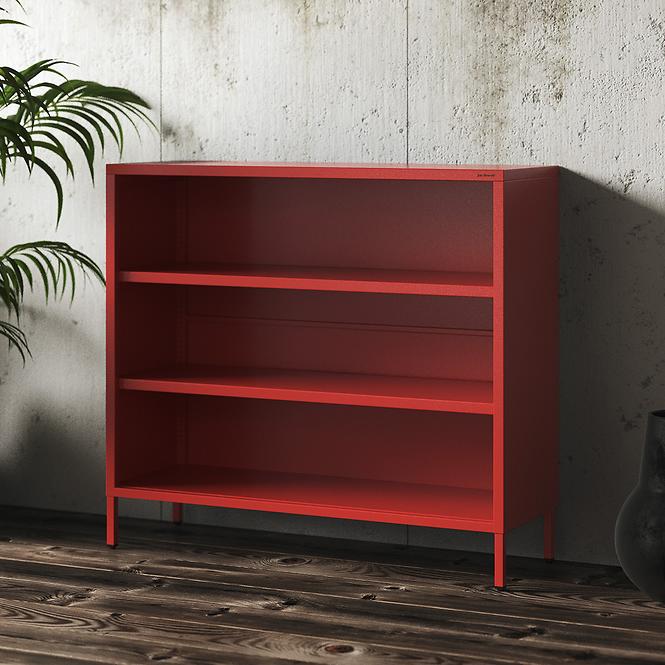 Regál Fém Rövidi Luca Modern Red