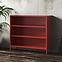 Regál Fém Rövidi Luca Modern Red,4