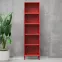 Regál Fém Magas Mario Modern Red,4