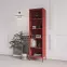 Regál Fém Magas Mario Modern Red,6