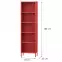 Regál Fém Magas Mario Modern Red,2