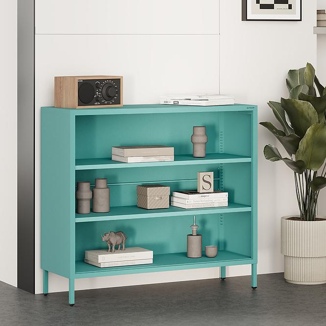 Regál Fém Rövidi  Luca Modern Sea Green