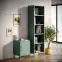 Regál Fém Magas Mario Modern Sea Green,8
