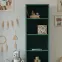 Regál Fém Magas Mario Modern Sea Green,10