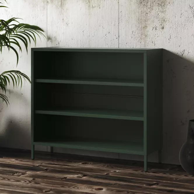 Regál Fém Rövidi Luca Modern Bottle Green