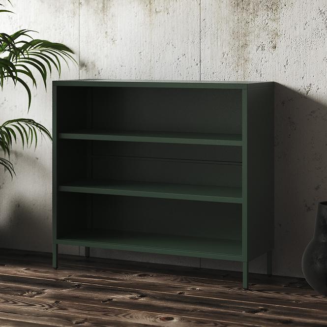 Regál Fém Rövidi Luca Modern Bottle Green