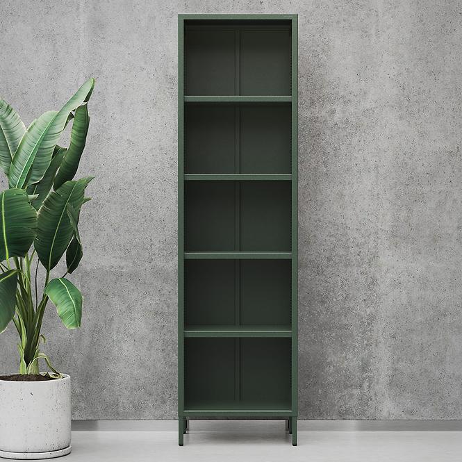 Regál Fém Magas Mario Modern Bottle Green