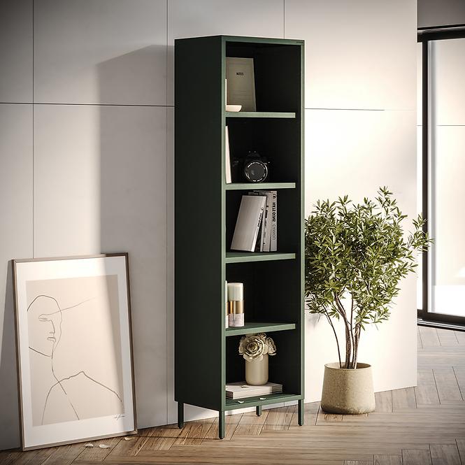 Regál Fém Magas Mario Modern Bottle Green