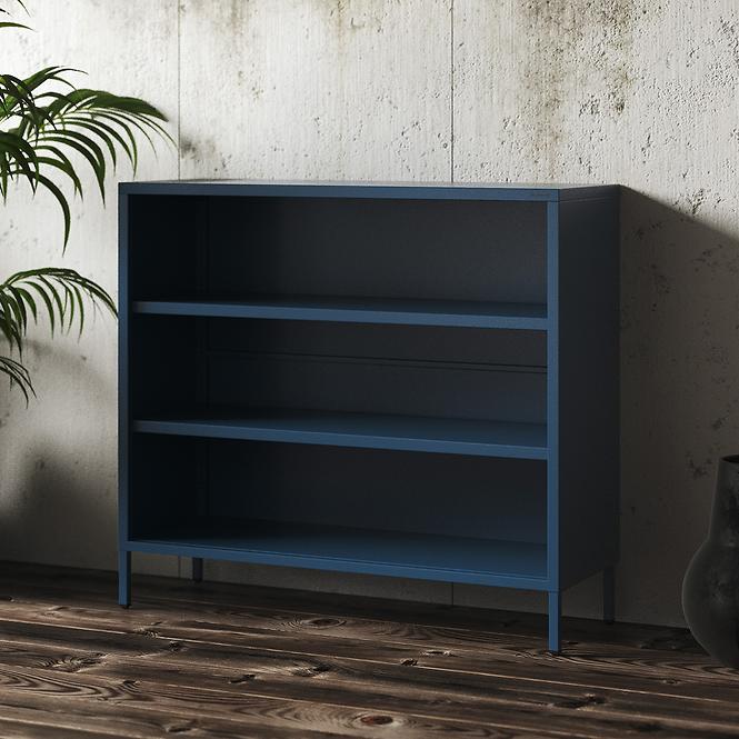 Regál Fém Rövidi Luca Modern Dark Blue,4