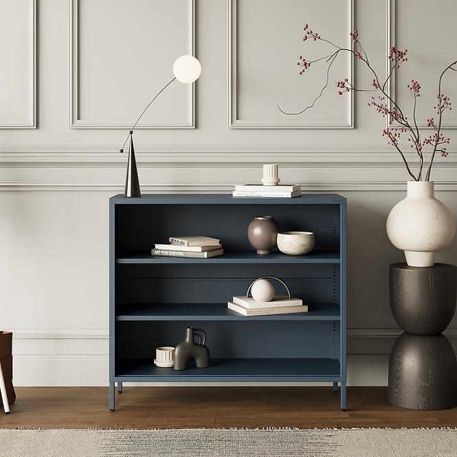 Regál Fém Rövidi Luca Modern Dark Blue