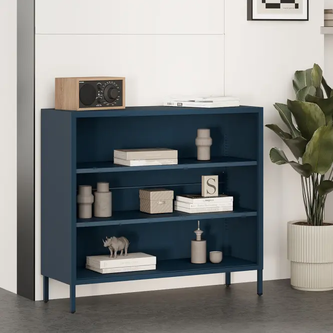 Regál Fém Rövidi Luca Modern Dark Blue