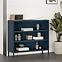 Regál Fém Rövidi Luca Modern Dark Blue,6