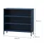 Regál Fém Rövidi Luca Modern Dark Blue,2