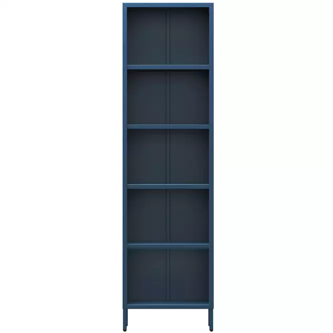 Regál Fém Magas Mario Modern Dark Blue
