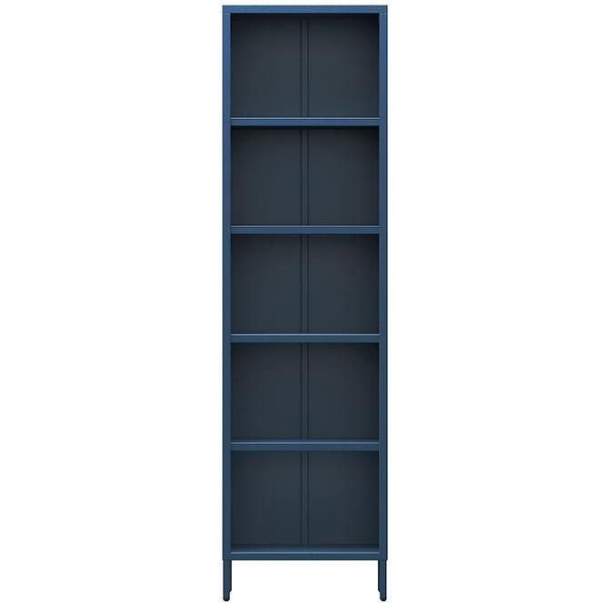 Regál Fém Magas Mario Modern Dark Blue