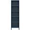 Regál Fém Magas Mario Modern Dark Blue,3
