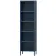 Regál Fém Magas Mario Modern Dark Blue
