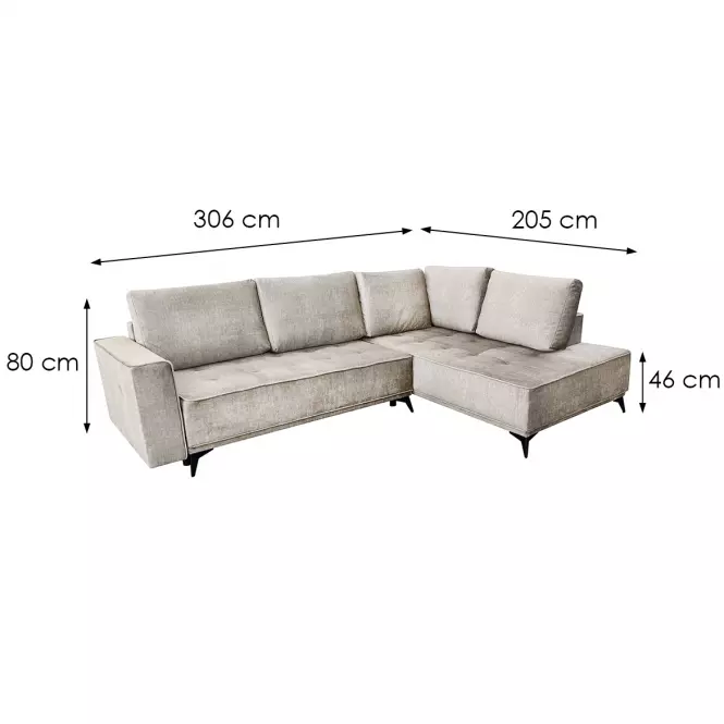 Sarokgarnitúra szett Zenith P Vogue 2,5