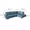 Sarokgarnitúra szett Zenith P Vogue 12,5