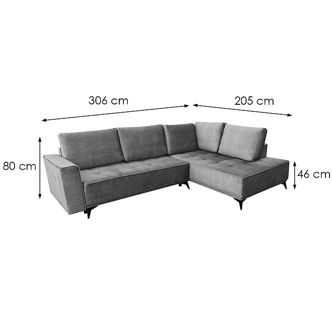 Sarokgarnitúra szett Zenith P Vogue 16,5