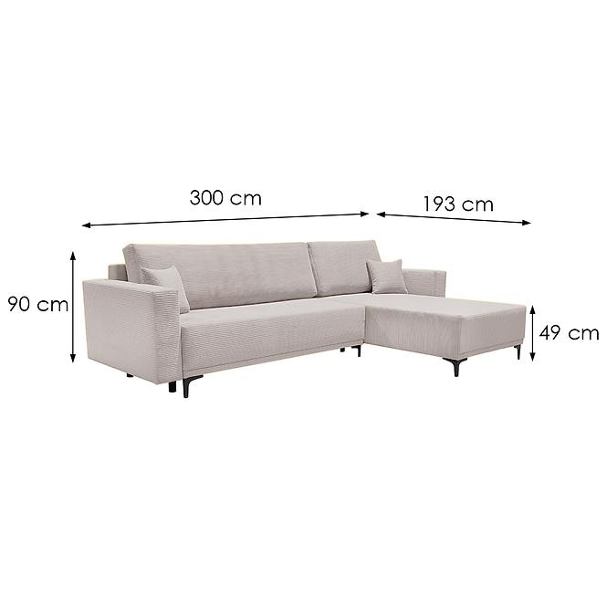Sarokgarnitúra szett Horizon P Poso 100,5