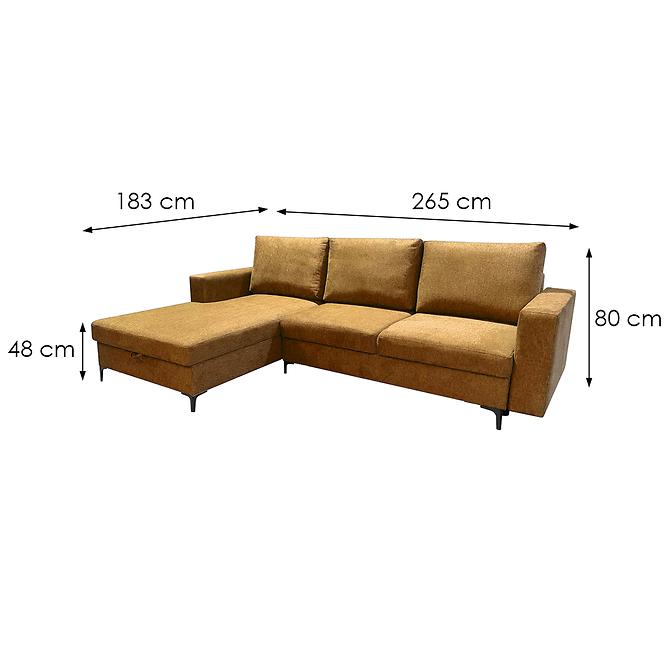 Sarokgarnitúra szett Vista L Perfect Harmony 56,5