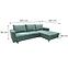 Sarokgarnitúra szett Vista P Perfect Harmony 72,5